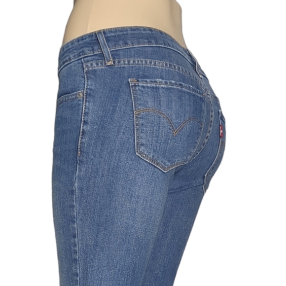 Levi’s Strauss 711 Skinny Filiform Blue Jeans Size 27. - Picture 9 of 16